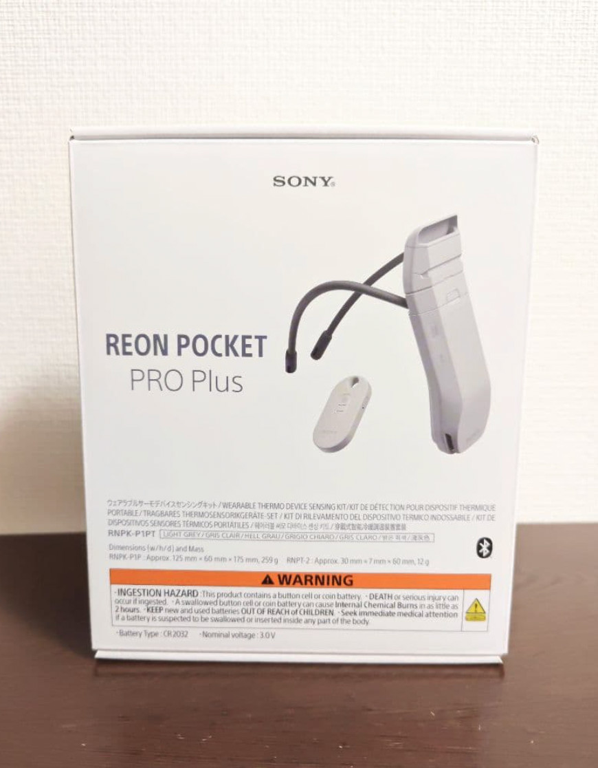Sony REON POCKET PRO Plus RNPK-P1PT 2026 Flagship Wearable Cooler Sensing Kit gallery