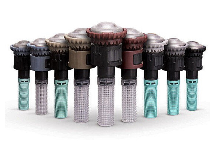 3 Pack - Rain Bird R-Van Adjustable Rotary Nozzles - 8'-14', 17'-24', 13'-18' gallery