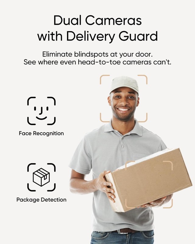 eufy Security 2K Video Doorbell Camera E340 Full HD Extra Battery HomeBase S380 gallery
