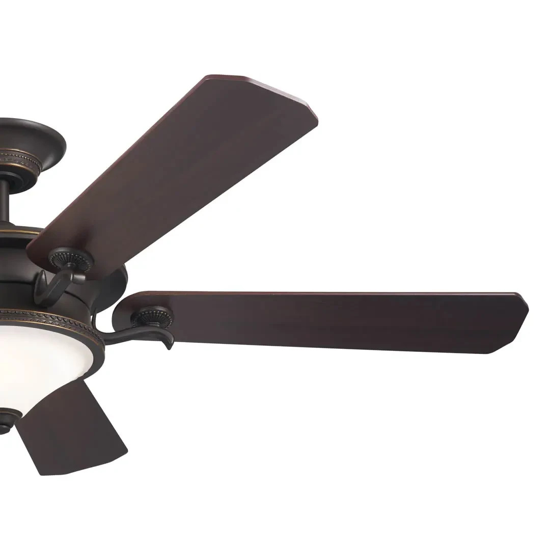 Kichler 300370OZ - Rise 60" 5 Blade LED Ceiling Fan - Bronze - Reversible Blades gallery