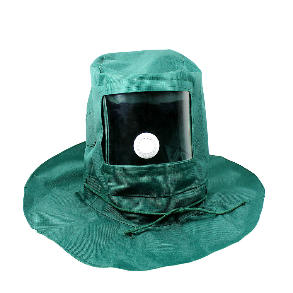 Sand Blasting Hood Cap Anti Wind / Sandblaster Tools Dust Protective Face Shield gallery