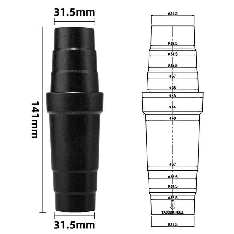 3/6PC Universal Vacuum Cleaner Accessory Adapter Extraction Hose Connector Tool gallery