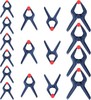WORKPRO 16PIECE Spring Clamp Set 6-1/2" 4-1/2" 3-3/8" Nylon Spring Clamp Set NEW gallery