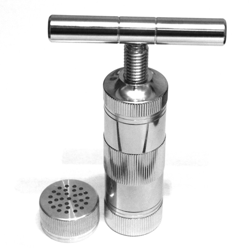 Tincture Press Small Size Handheld Press Extract Herb T Shape Brass Structure gallery