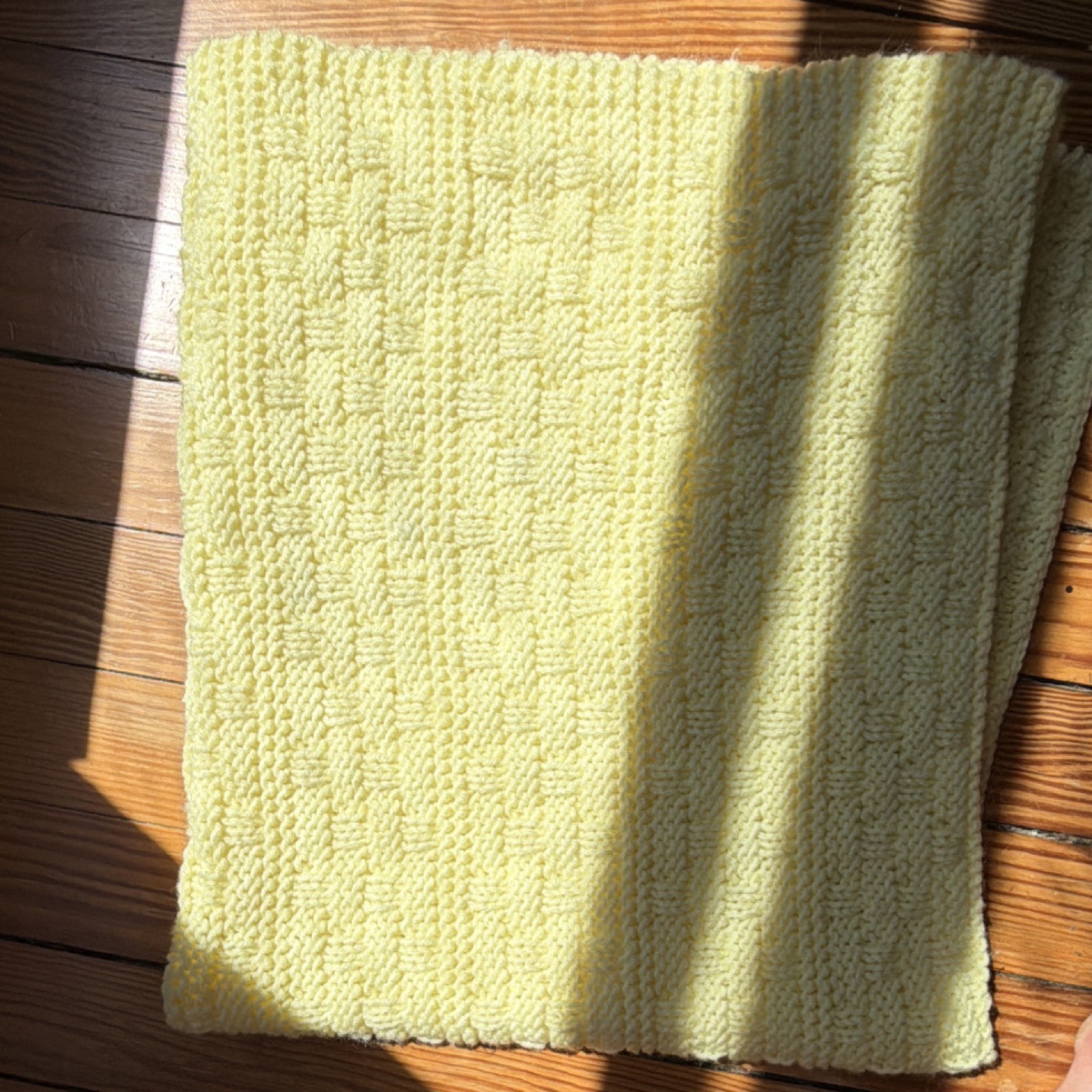 Yellow Textured Throw Blanket, Rectangular Shape, No Closure, Throw Size gallery