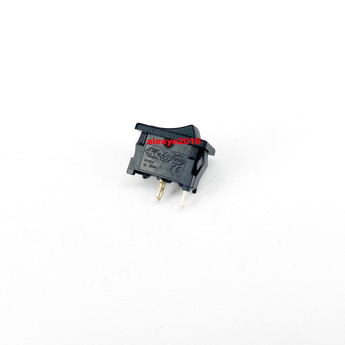 1 PCS PiC U11WR / U11E4 Switch 2 Pins ON-OFF 2 Positions Maintained Black gallery