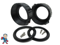 (2X) 2″ Split Nut Kit for Heater Union with Gaskets Video How To