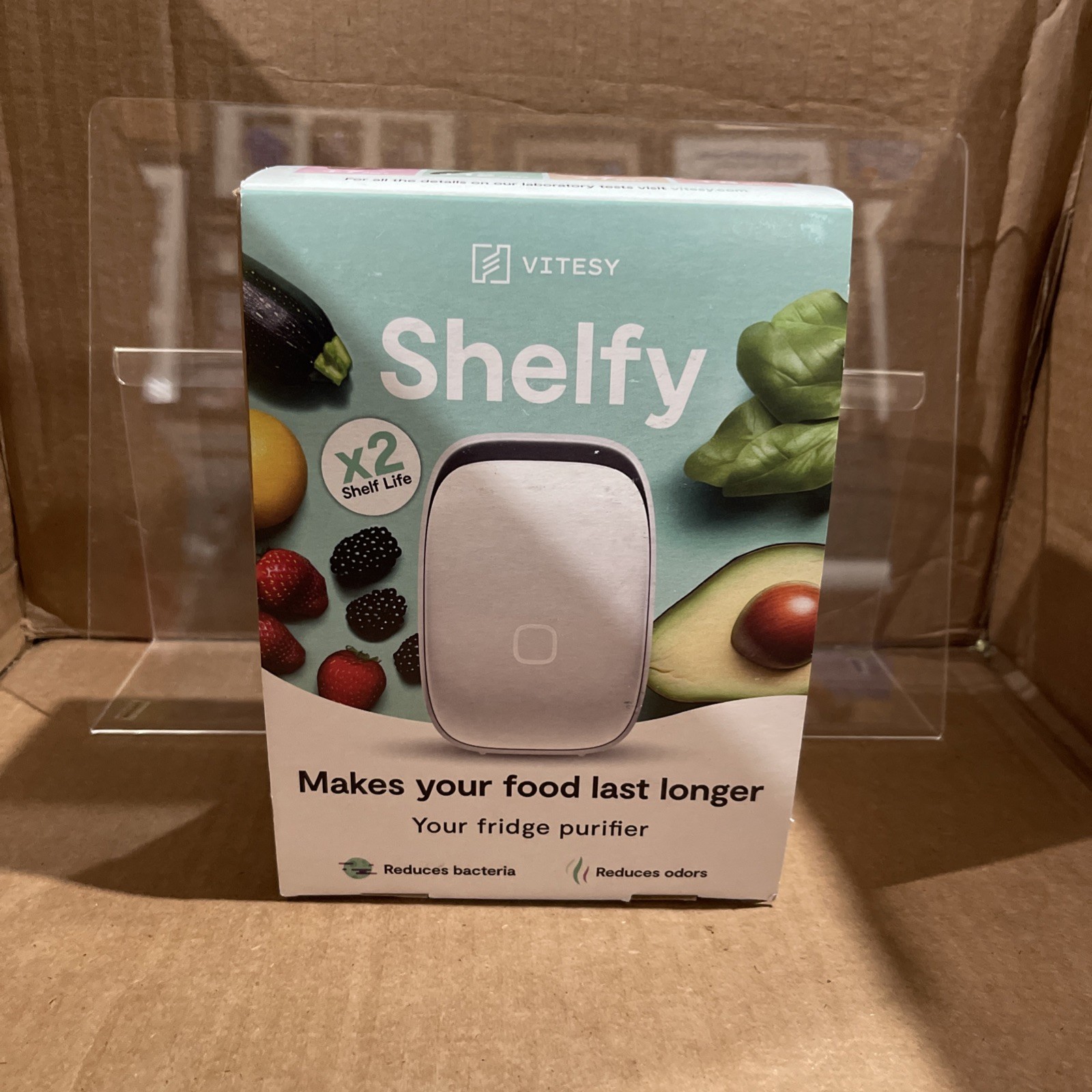 Vitesy SHELFY Smart Refrigerator X2 Shelf Life, Lightly Used (White) gallery