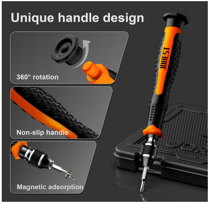24Pcs Small Precision Screwdriver Set with Torx T5, T6, Y00, gallery