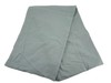 Ballard Designs Chloe Tablecloth Blue 70" x 108” Cotton Linen Crochet Lace Trim gallery