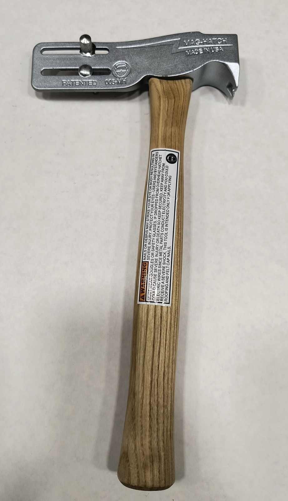 New AJC 005-MH Mag-Hatch Magnetic-Faced Roofing Hammer gallery