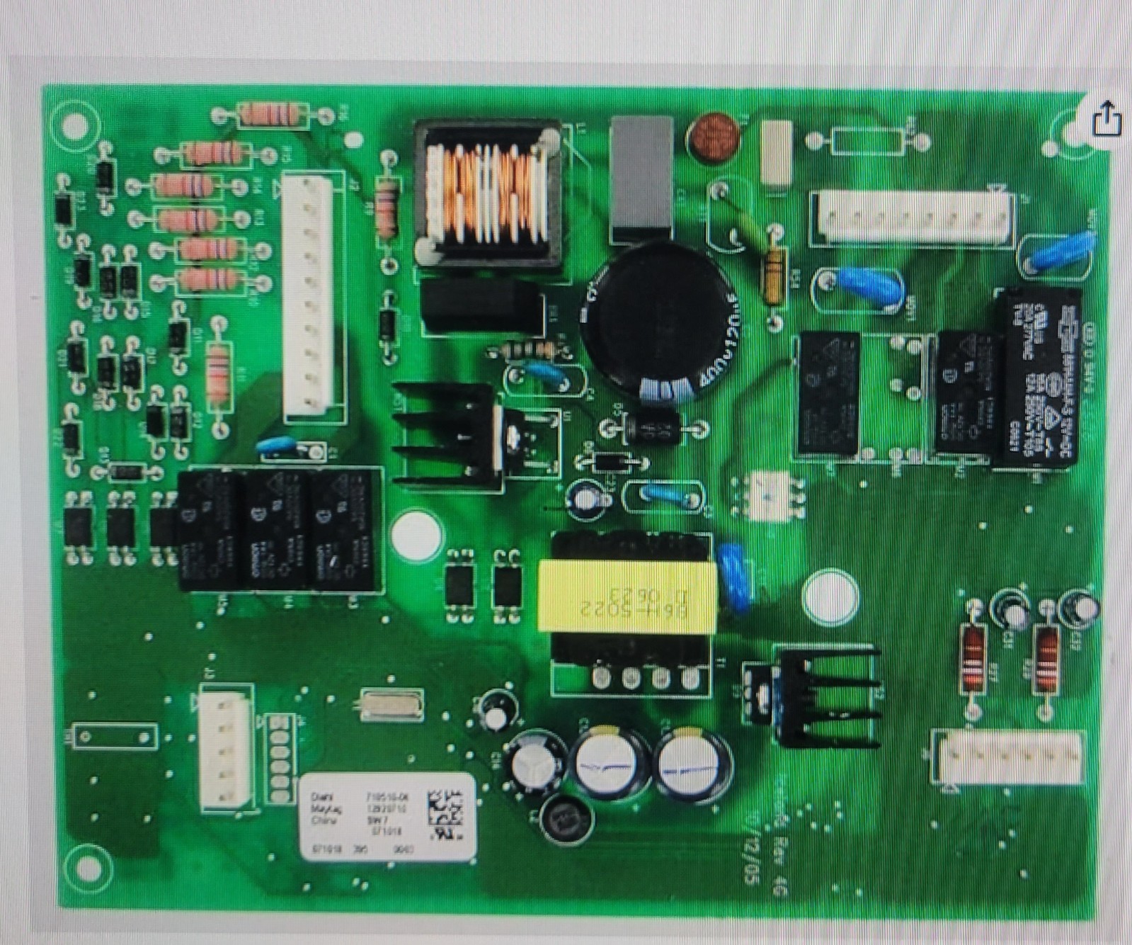 12920710 REFRIGERATOR MAIN CONTROL BOARD- OEM gallery