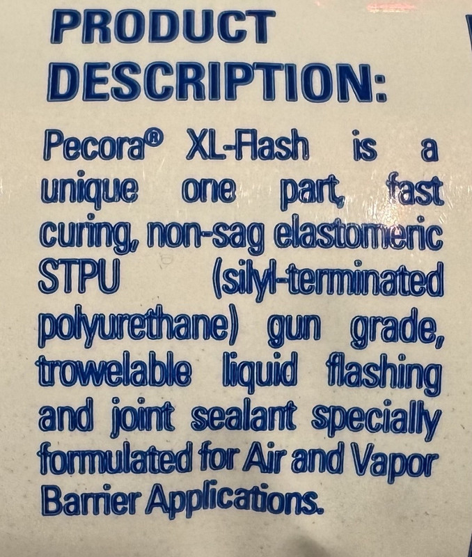 Pecora XL-Flash STPU Fast Curing Liquid Flashing & Joint Filler gallery