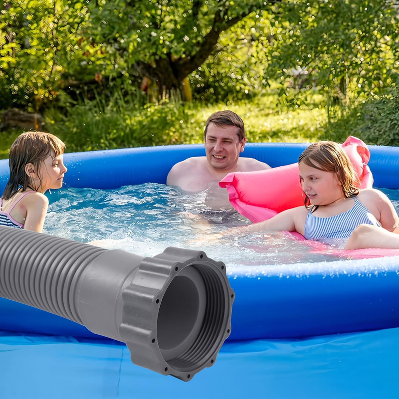 2 Pack Pool Hoses for above Ground Pools 1.5" X 59" Pool Pump Hose Filter Pumps gallery