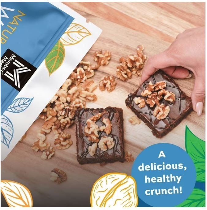 2pk Member's Mark Natural Shelled Walnuts 3 lbs, Each Pack gallery