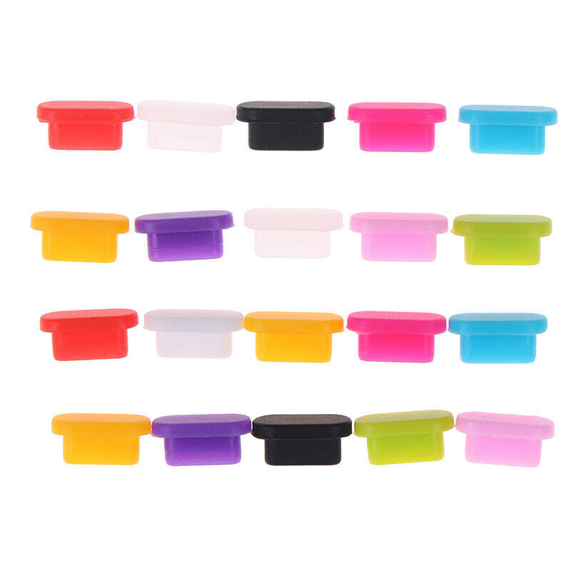 5pcs Protective USB Ports Anti-Dust Plug Cover Stopper for Laptop & PC Phone gallery
