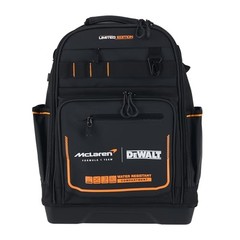 DEWALT McLaren Collab Backpack Tool Bag Waterproof Dustproof 43 Pockets New