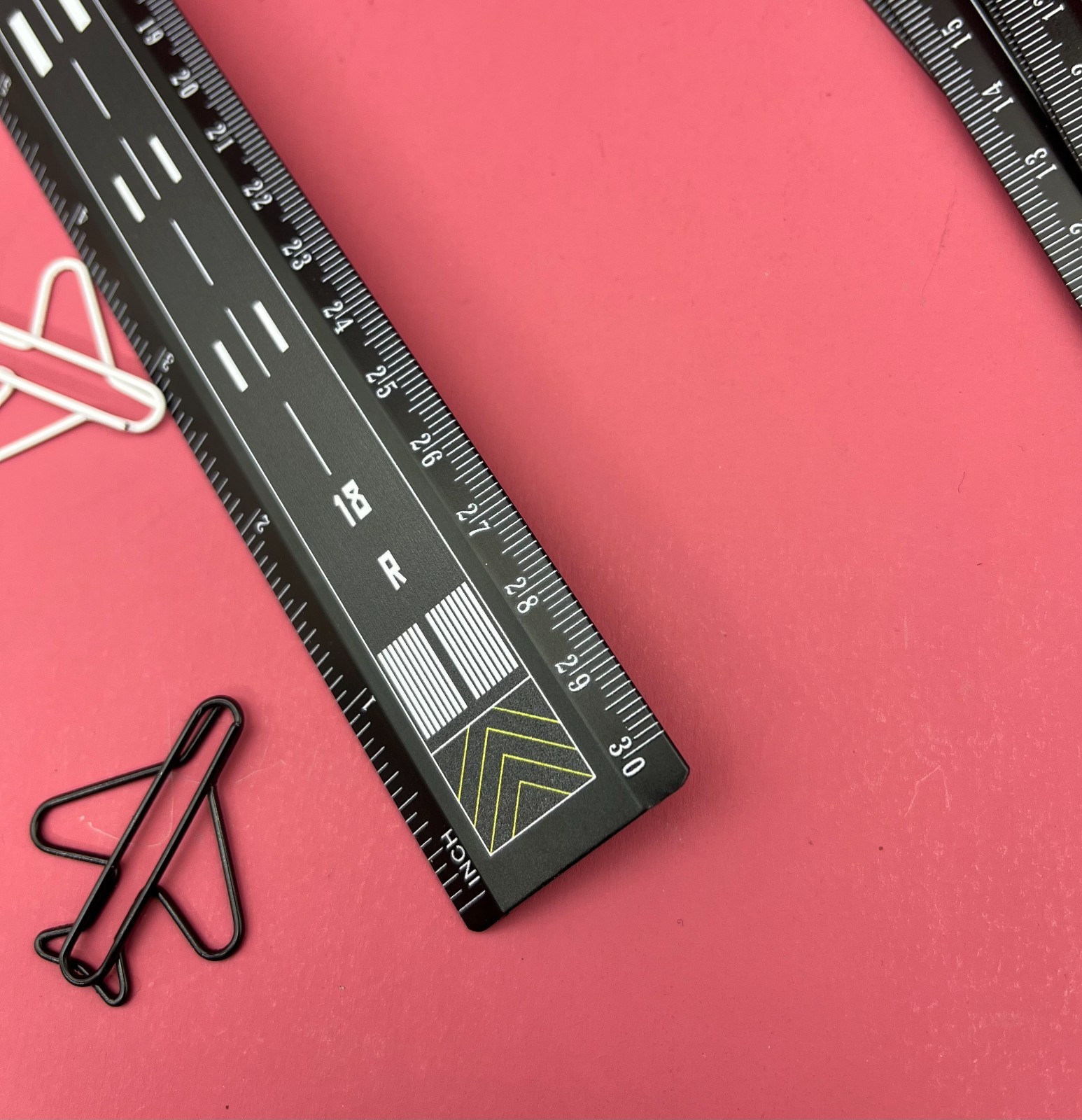 Runway Ruler 30 cm / 12 inch, Aviation Ruler, Pilot Gift, Desk Ruler, AvGeek gallery