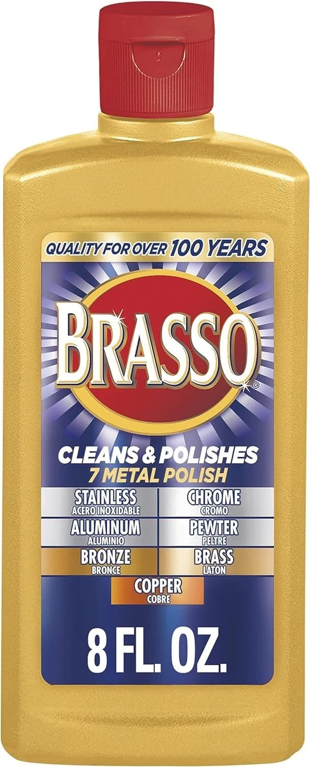 Brasso Multi-Purpose Metal Polish, 8 oz gallery