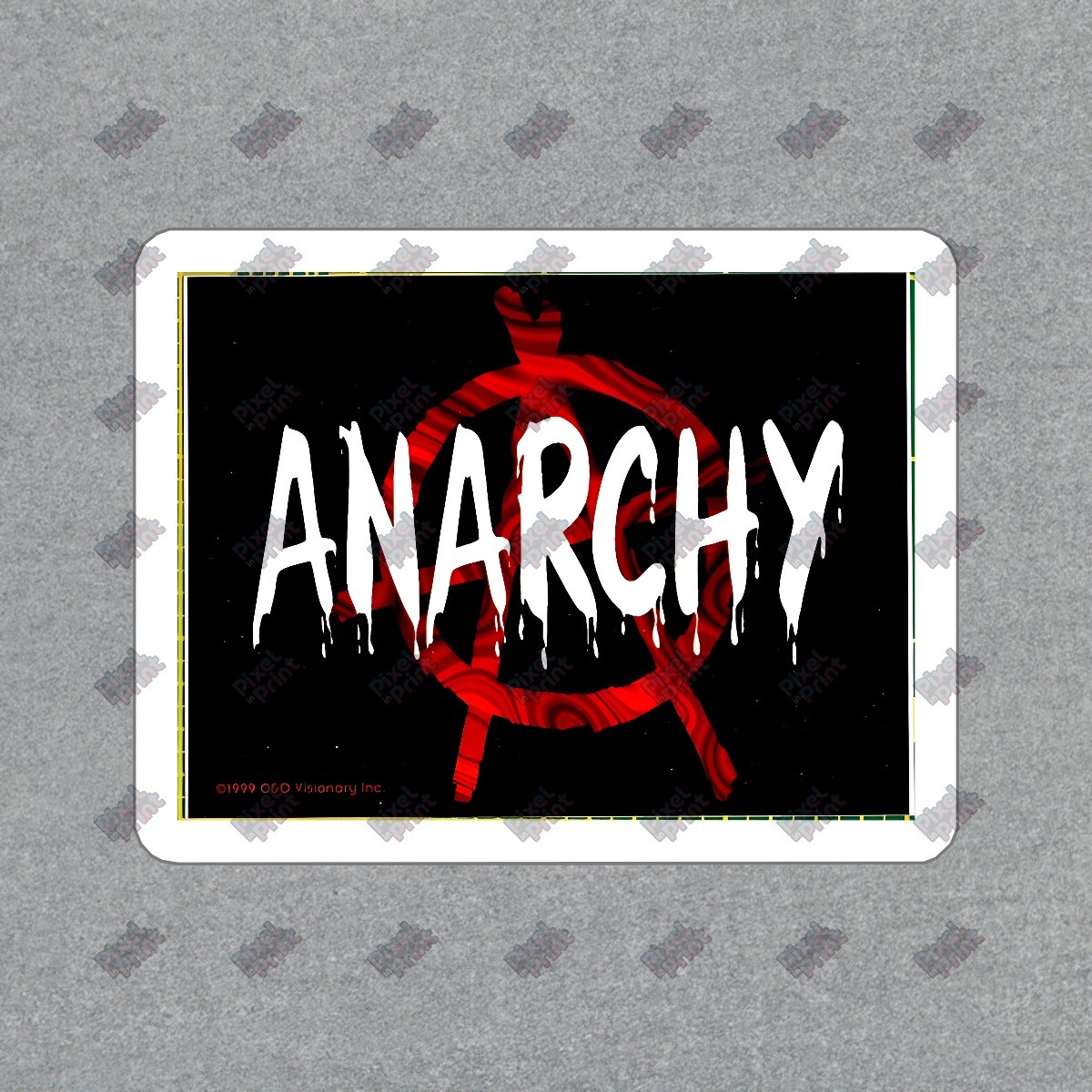 Bold Anarchy Vinyl Sticker Graffiti Style Decal for Laptop, Water #786975 gallery