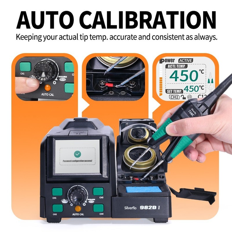 982D-I Precision instrument soldering iron soldering station gallery