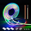 SEZO RGB WS2811 IC COB LED Strip 24FT/7.5M Addressable FCOB RGB Chasing Color... gallery