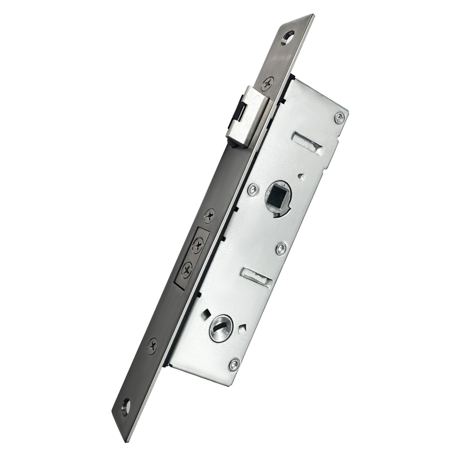 Storm Door Lock Body Replacement Adjustable 0.87/1.02 Inch Backset Latch Only gallery