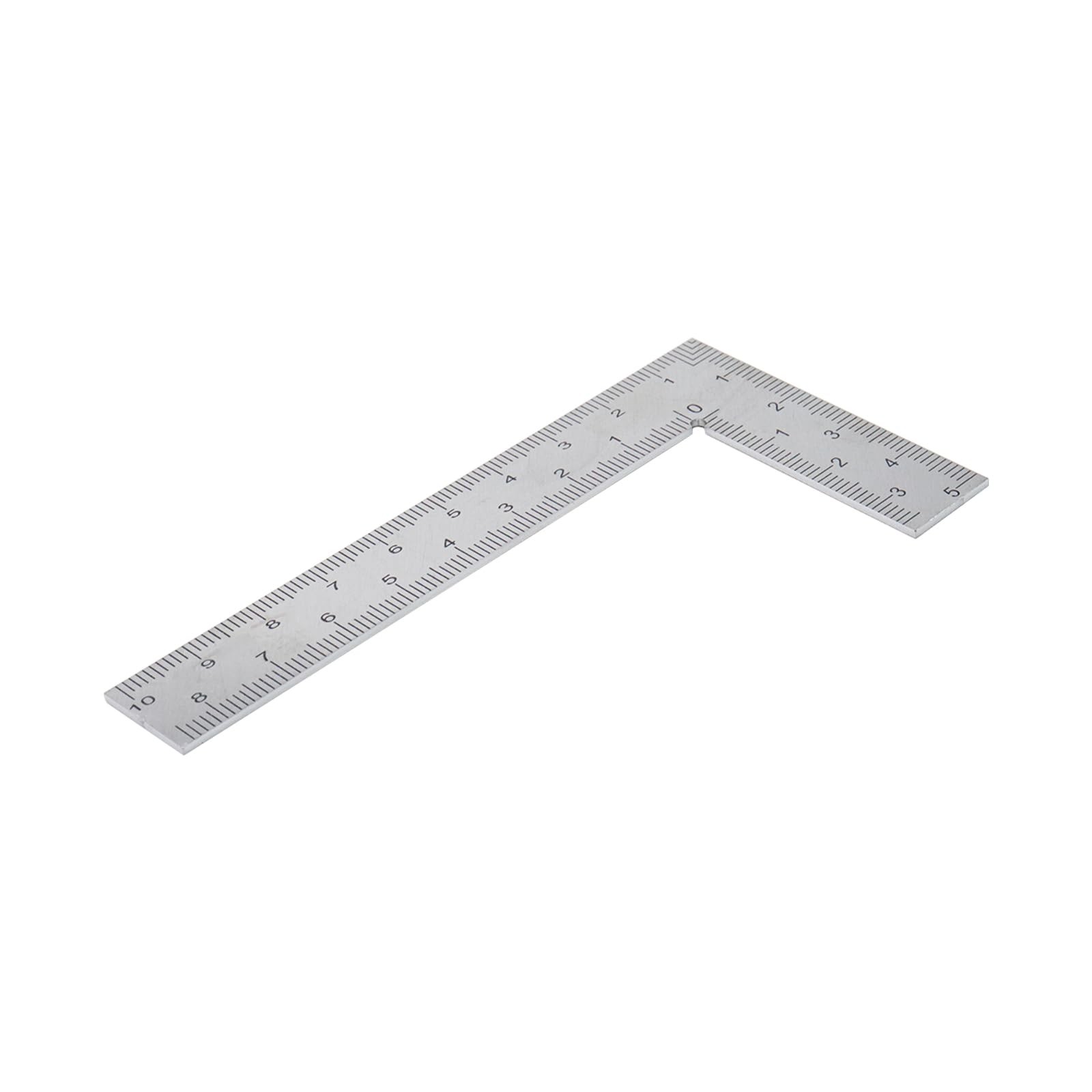 Mini L Shaped Ruler Measuring Tool Carpenter Square Stainless Steel Woodworki... gallery