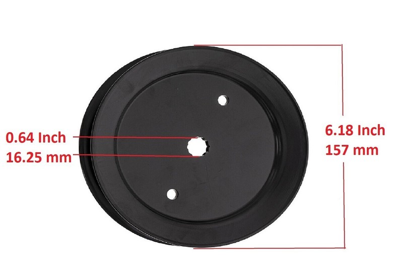 61" Deck Spindle Pulley Kit For Husqvarna MZT61 MZ61 MZ6128 M-ZT61 MZ28ZTBF 61" gallery