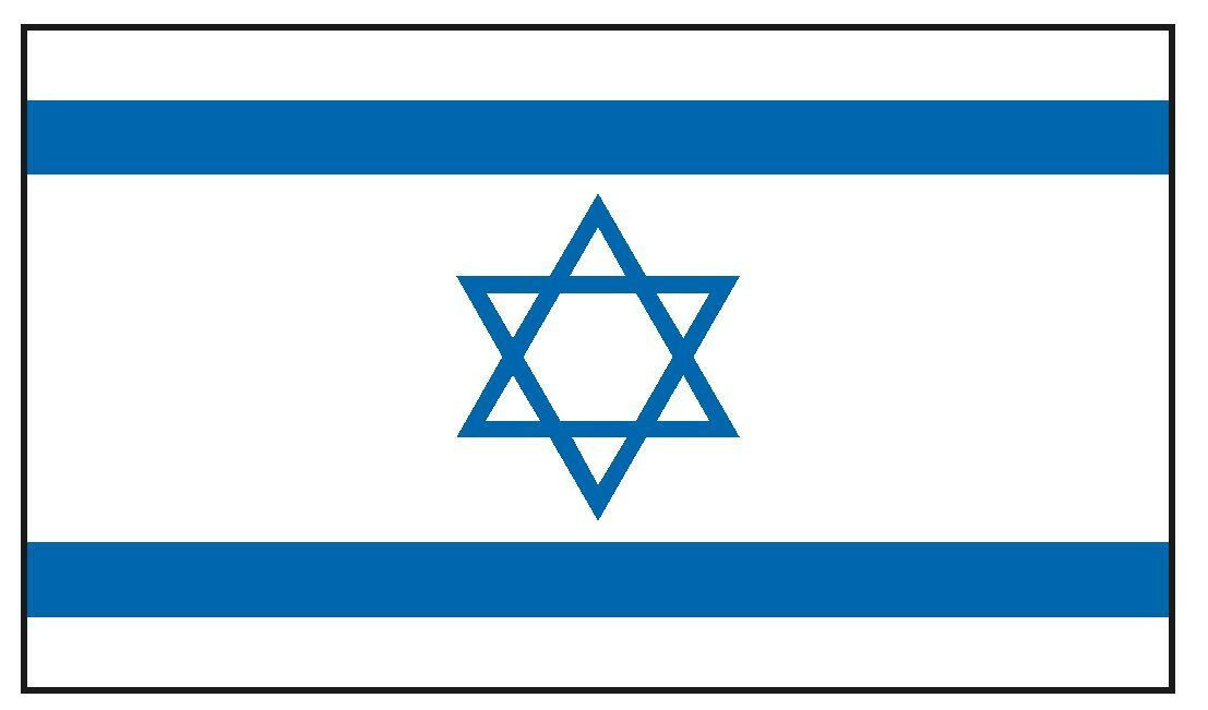 Israel International Flag Sticker Decal F238 gallery