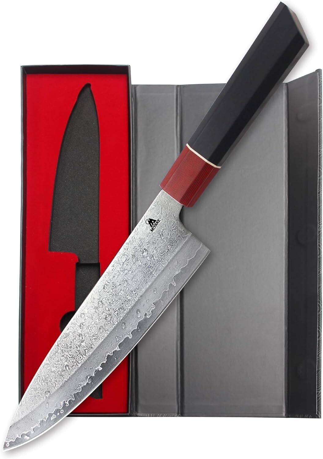 Miyake 8" Japanese Chef Knife Stainless Steel Blade G10 Handle Kitchen BBQ gallery