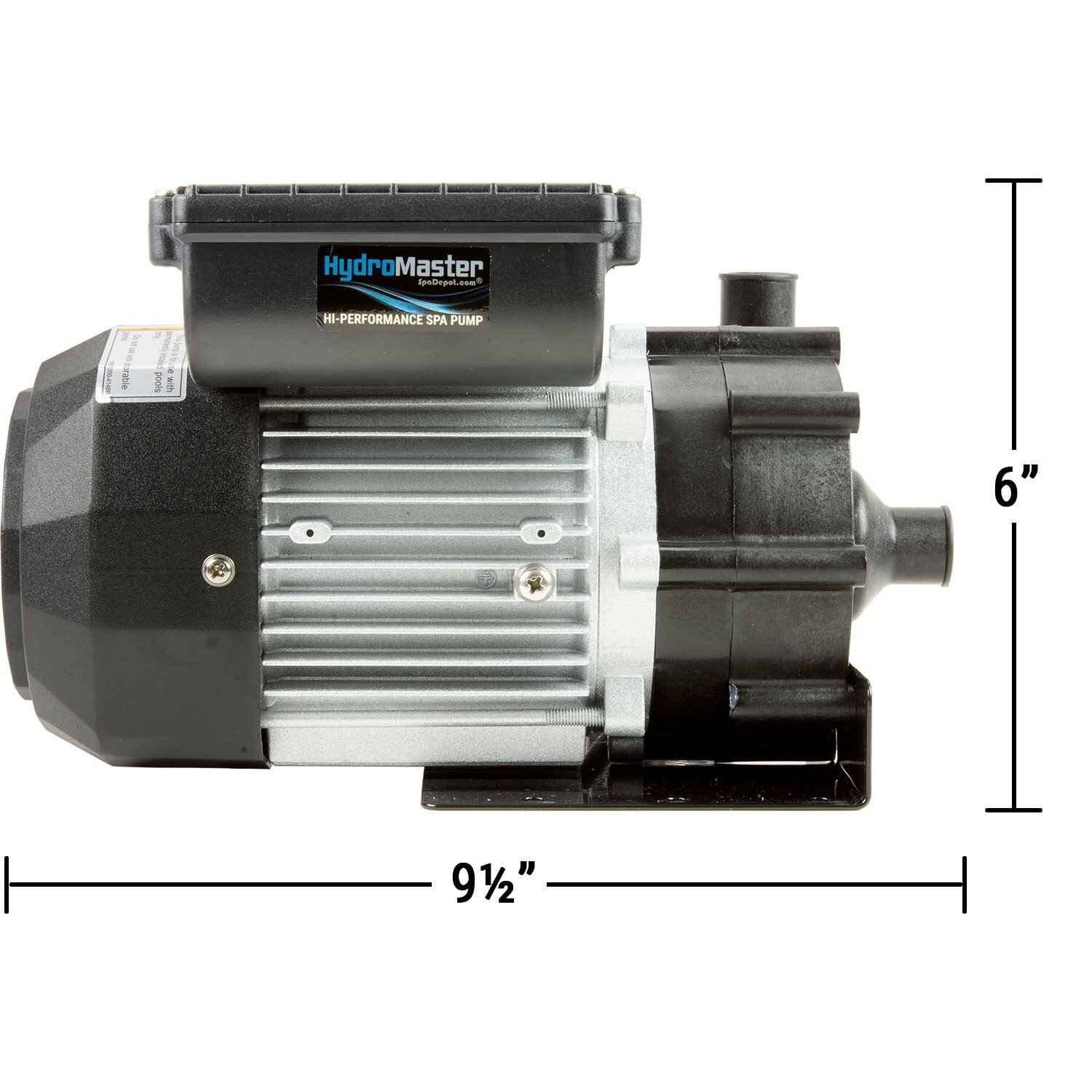 Hydro Master E5 E10 Hot Tub Circulating Pump 1/4HP 120V 3/4" Barb 24 Hr Spa Circ gallery