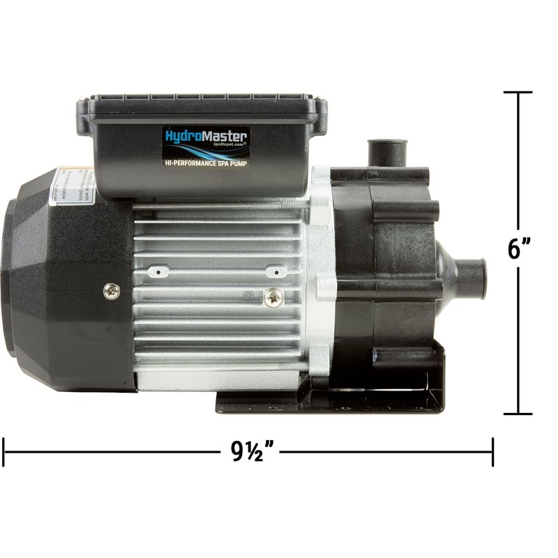 Hydro Master E5 E10 Hot Tub Circulating Pump 1/4HP 120V 3/4" Barb 24 Hr Spa Circ gallery