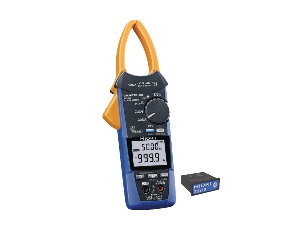 Hioki CM4375-90 - True RMS 1000 A AC/DC Clamp Meter with Wireless Adapter Z3210 gallery