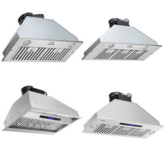 VEVOR Built-in Range Hood 30/36in Insert Vent Hood 800/900CFM Kitchen Stove LEDs