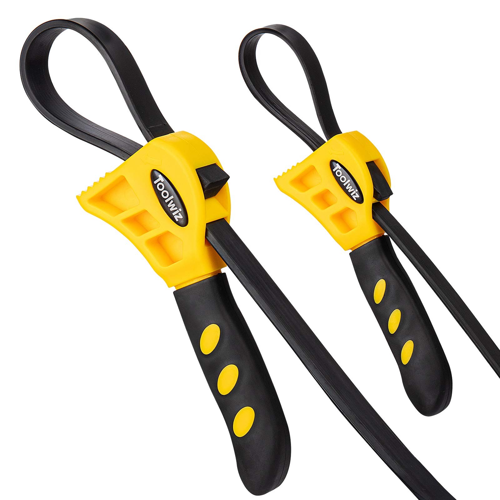 Rubber Strap Wrench Set for Pipes Below 6" (150mm) & 4" (100mm) – Reinforced ... gallery