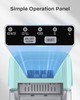 Portable Countertop Ice Maker Machine 26Lbs/24H 9 Cube Bullet Cubes Basket Scoop gallery