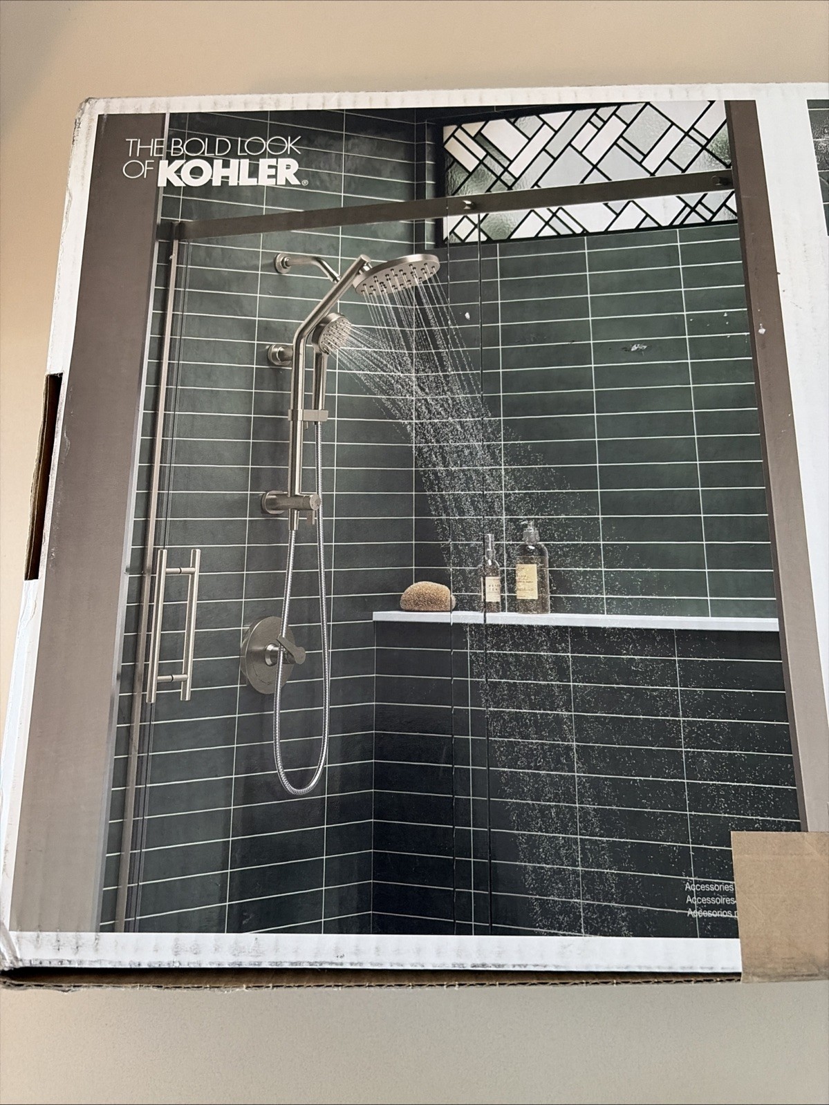 Kohler HydroRail 3-in-1 Multifunction Showerhead and Column Kit - Brushed Nickel gallery