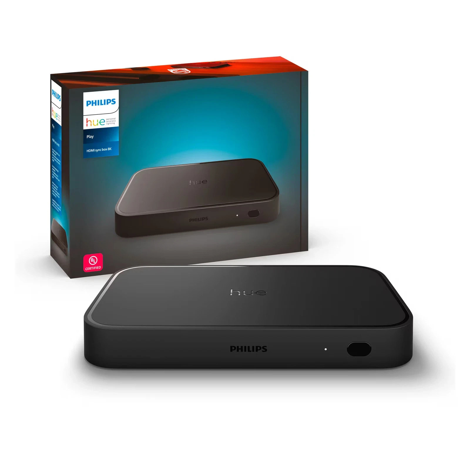 Philips - Hue Play HDMI Sync Box 8K Smart Home LED TV Gradient Lighting 579755 gallery