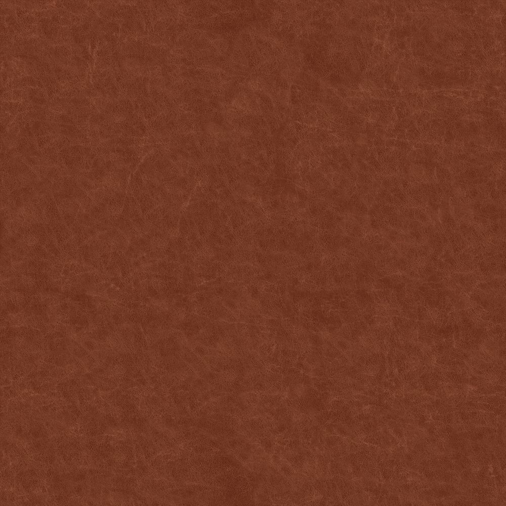 Bodrum Round Upholstered Ottoman Caramel Faux Leather - Project 62 gallery