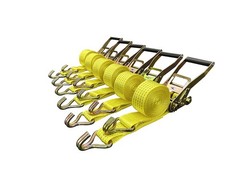 6 Pack 2 X15 Ratchet Strap Tie Down 5000lb J Ho