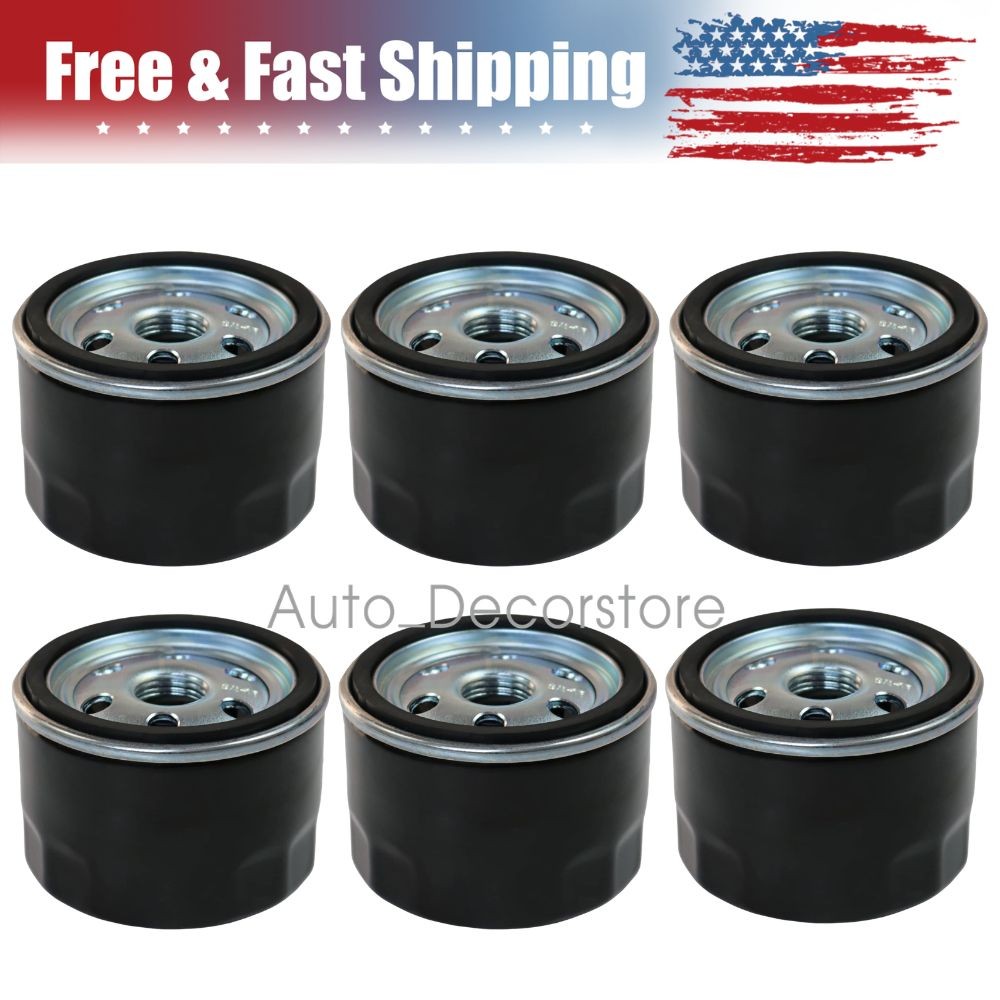 6 Pack Oil Filter for BS 492932 492932S 492056 695396 696854 gallery