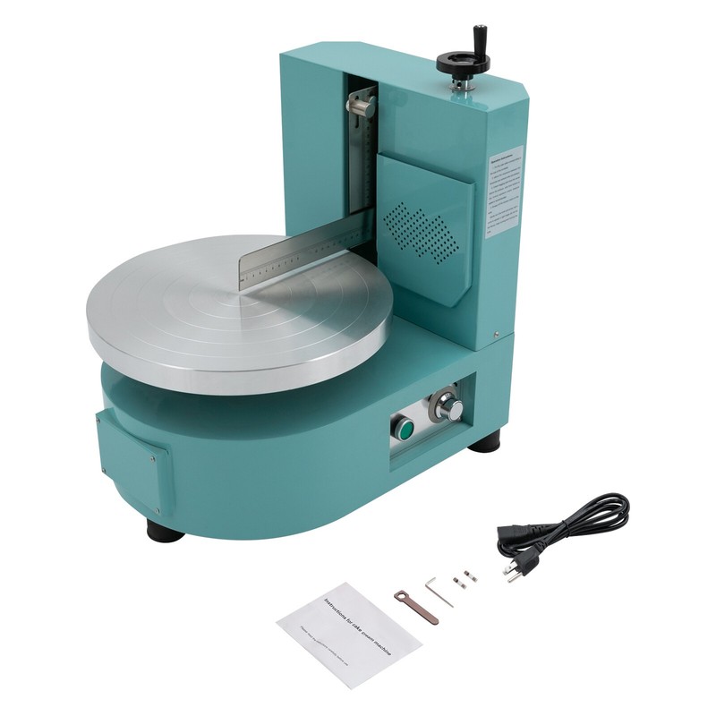 Cake Cream Spreading Coating Smearing Machine Automatic Cake Wiping Machine Blue gallery