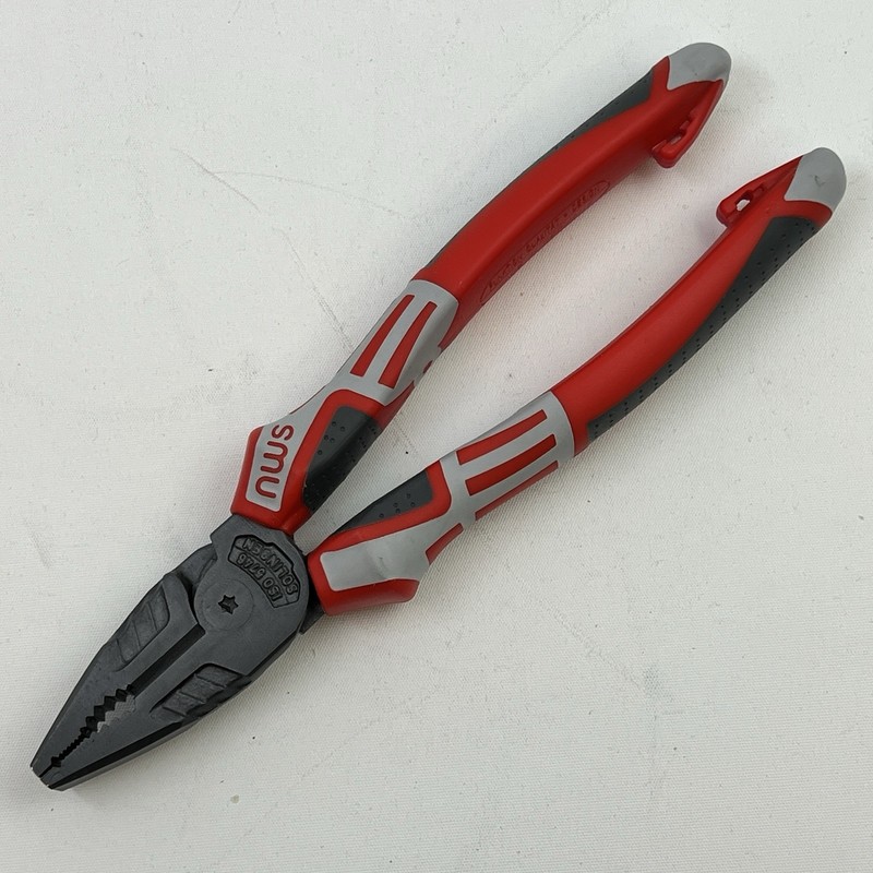 NWS 8" High Leverage Combination Pliers CombiMax Titan Finish Soft Grip gallery