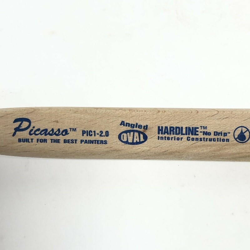 Proform Picasso PIC1-2.0 Angled Oval 2.0" Latex/ Oil Paint Brush New HARDLINE gallery