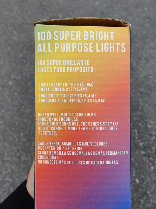 1 Unit/Box - Select Quantity - Super Bright 100 Piece All Purpose Holiday Lights gallery