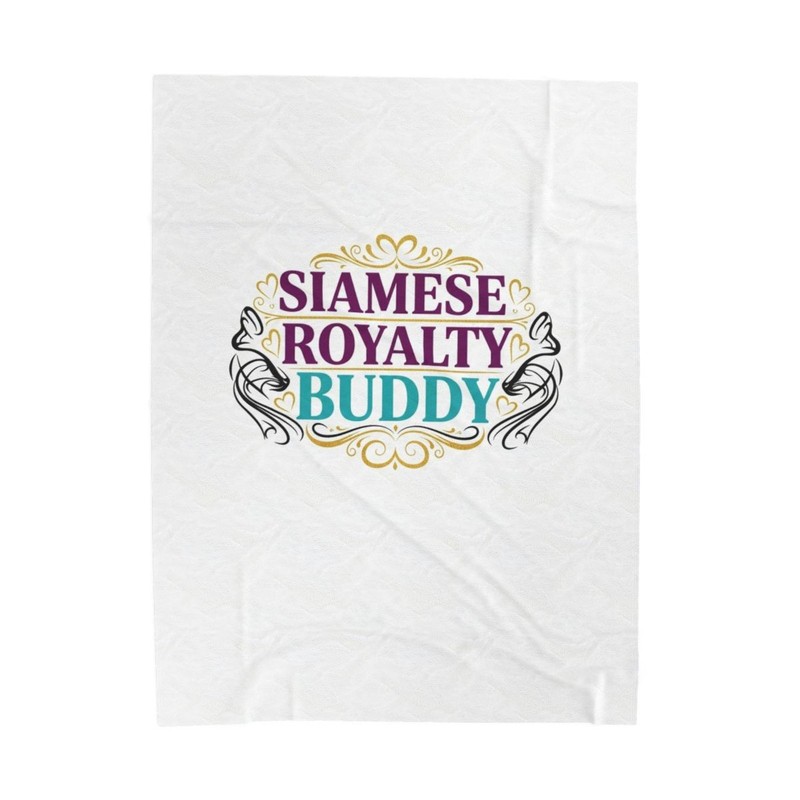 Custom Siamese Cat Gift Set Blanket Mug Personalized Pet Name Mothers Day Gift gallery