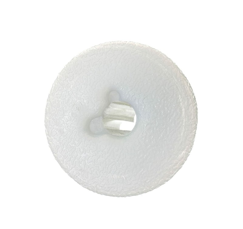 White Single Feed Through Bushing For Coax Coaxial Cable RG6 - 10 Pack gallery
