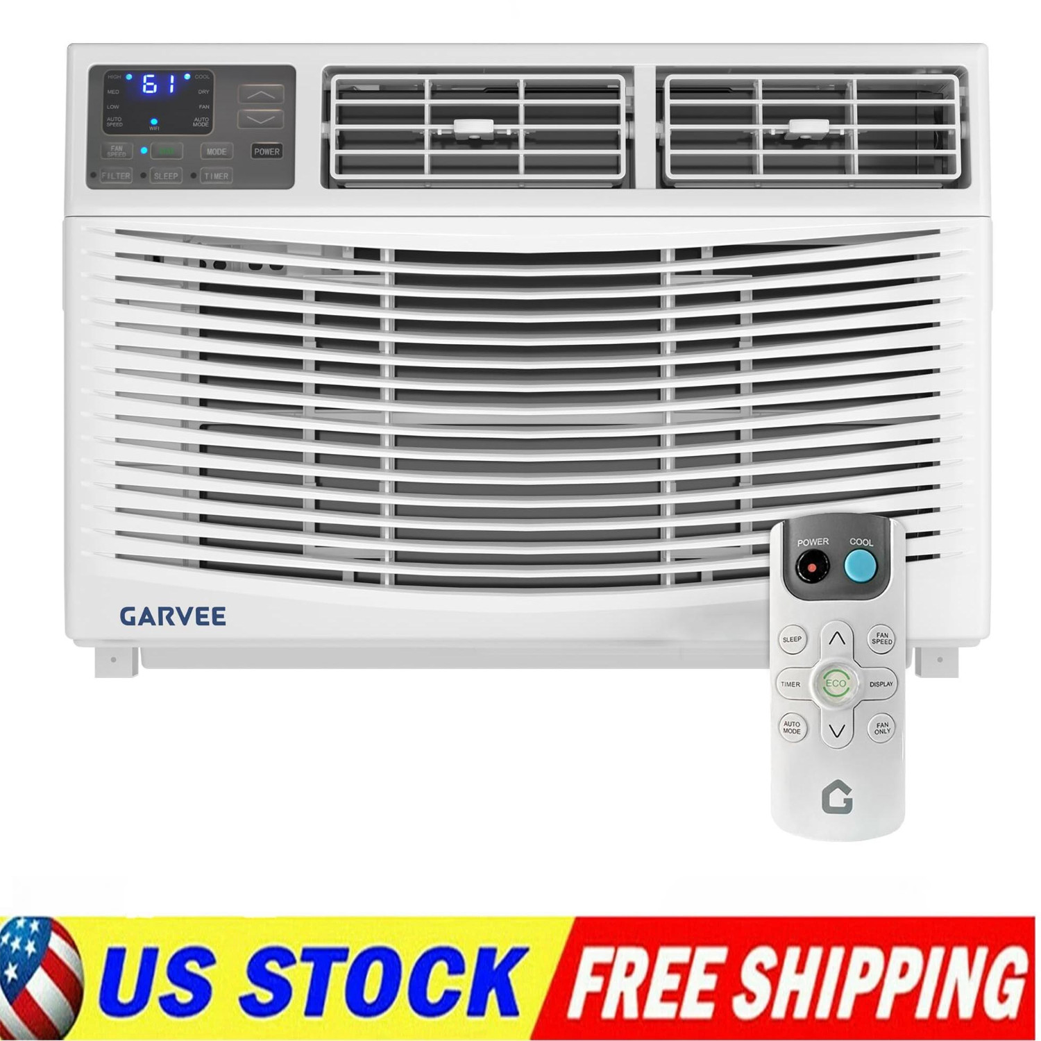 12000 BTU Window Air Conditioner AC Unit up to 550 Sq. Ft Remote Mounting Kit gallery