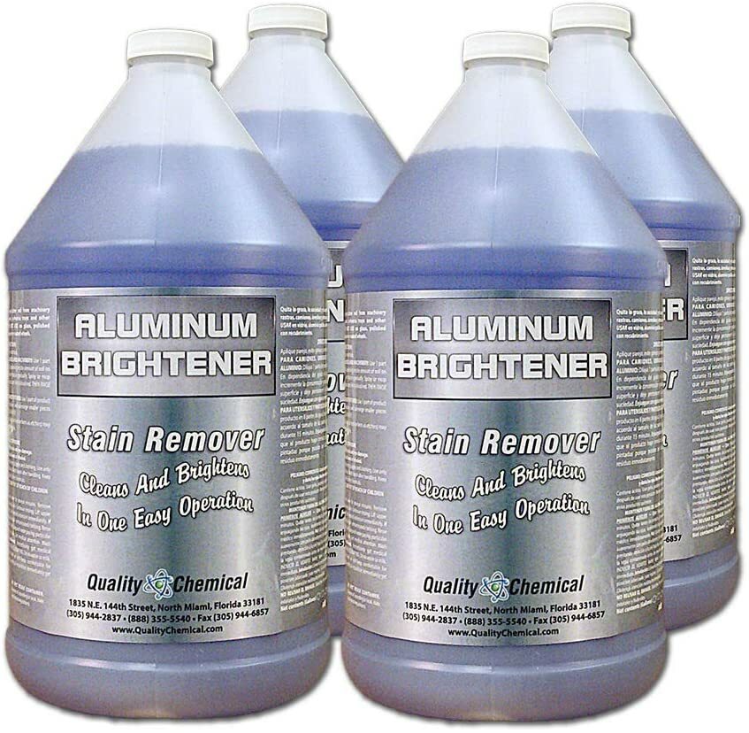 Aluminum Cleaner & Brightener & Restorer / 4 gallon case gallery